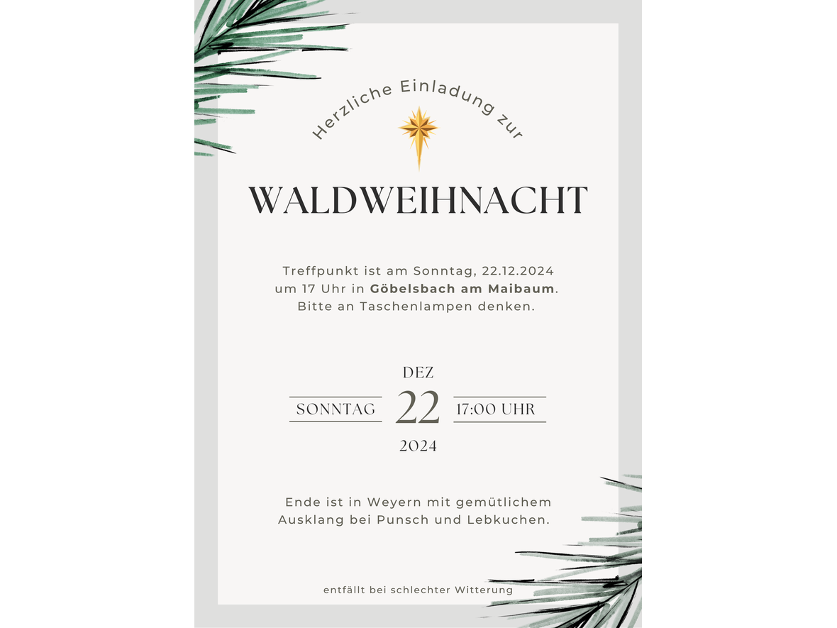 waldweihnacht